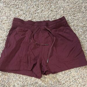 Lululemon Maroon Shorts
